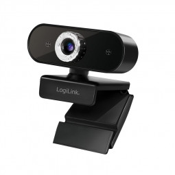 Logilink UA0368 HD Microphone Webkamera Black