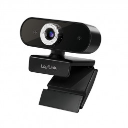 Logilink UA0371 Pro Full HD Microphone Webkamera Black