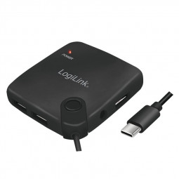 Logilink USB-C OTG (On-The-Go) Multifunction hub and card reader