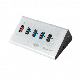 Logilink USB3.0 High Speed Hub 4-Port + 1x Fast Charging Port