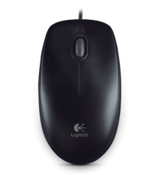 Logitech B100 Optical USB Mouse Black