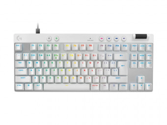 Logitech G Pro X TKL Rapid Gaming Keyboard White US