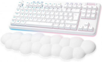 Logitech G715 Tactile RGB Wireless Gaming tenkeyless Keyboard White US
