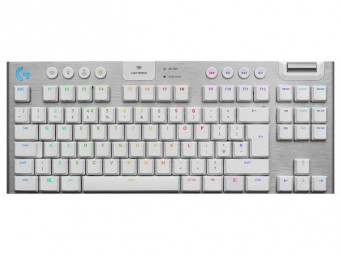 Logitech G915 TKL RGB Keyboard White UK