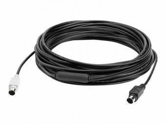 Logitech Group WW Mini-Din Cable Black