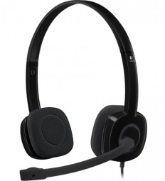 Logitech H151 Headset Black