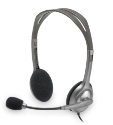 Logitech H110 Headset Grey