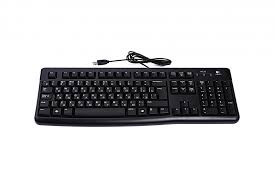 Logitech K120 USB billentyűzet Black OEM RU