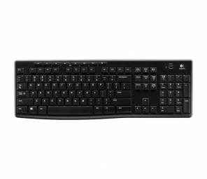 Logitech K270 wireless billentyűzet Black US