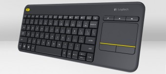 Logitech K400 Plus Wireless Touch Keyboard Black HU