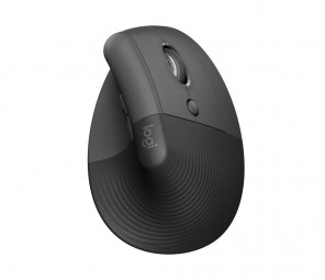 Logitech Lift Vertical Ergonomic Mouse Graphite