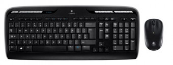 Logitech MK330 Wireless billentyűzet + optikai egér Black US