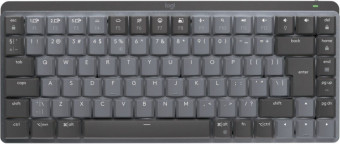 Logitech MX Mechanical Mini Minimalist Illuminated Wireless Keyboard Graphite Grey US