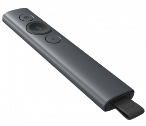 Logitech Spotlight Plus Presentation Remote Digital Laser Grey