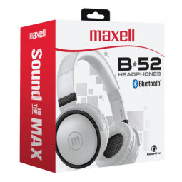 Maxell HB-BTB52 Bluetooth Headphone White