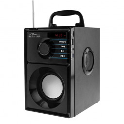 Media-Tech MT3179 Boombox Silver Bluetooth Speaker Black