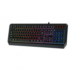 Meetion K9320 Colorful Waterproof Backlit Gaming Keyboard Black HU