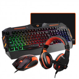 Meetion MT-C500 Backlit Gaming Combo Kits 4 in 1 Black US