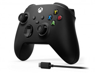 Microsoft Xbox Series X/S Wireless/Bluetooth Gamepad+ USB-C cable Black