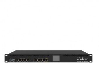 Mikrotik RouterBoard RB3011UIAS-RM 10port GbE LAN/WAN Smart Router