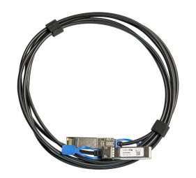 Mikrotik SFP/SFP+/SFP28 direct attach cable 1m Black