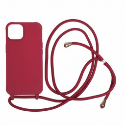 Mobile Origin Lanyard Case iPhone 14 Cherry