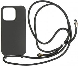 Mobile Origin Lanyard Case iPhone 14 Pro Black
