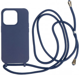 Mobile Origin Lanyard Case iPhone 14 Pro Blue