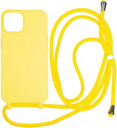 Mobile Origin Lanyard Case iPhone 14 Pro Yellow