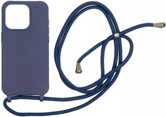 Mobile Origin Lanyard Case iPhone 15 Pro Blue