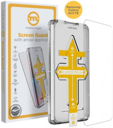 Mobile Origin Screen Guard arrow applicator for Samsung Galaxy S23 FE