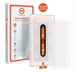 Mobile Origin Screen Guard easy applicator for Samsung Galaxy S24 Ultra 2 pack