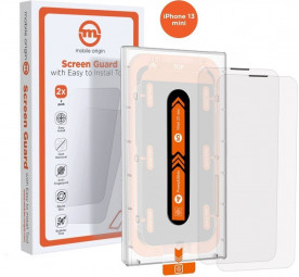 Mobile Origin Screen Guard iPhone 13 mini with easy applicator 2 pack