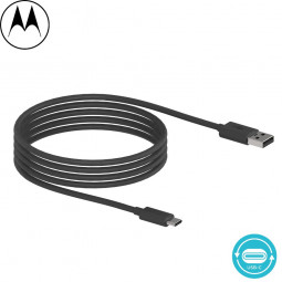 Motorola Moto USB Cable USB-A to USB-C 2m Black