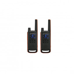 Motorola Talkabout T82 Dual Walkie-Talkie (2 Pcs) Black