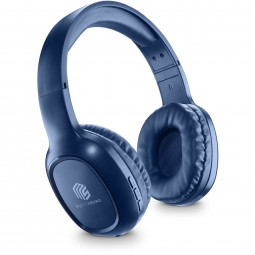 MUSICSOUND Basic Bluetooth Headband Headset Blue