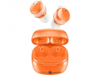 MUSICSOUND TWS wireless Headset Music Orange