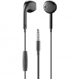 MUSICSOUND Wired Headphones Black