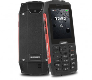 MyPhone Hammer 4 DualSIM Black/Red