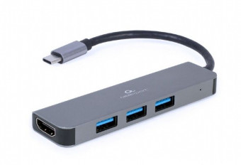 natec A-CM-COMBO2-01 USB Type-C 2-in-1 multi-port adapter (Hub + HDMI)