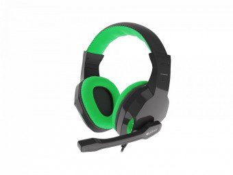 Natec Genesis Argon 100 Gamer Headset Black/Green