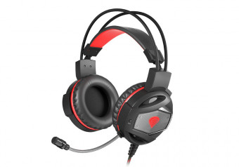 Natec Genesis Neon 350 Gaming Headset Black/Red
