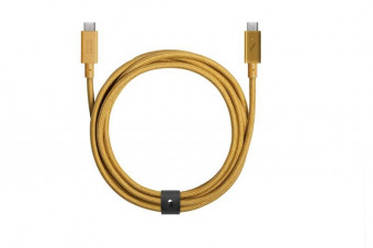 Native Union Belt Cable Pro (USB-C – USB-C) 2.4m, kraft