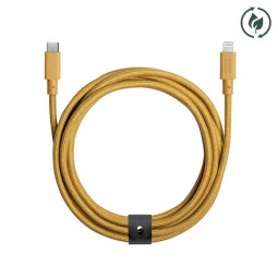 Native Union Belt Cable (USB-C – Lightning) 3m, kraft
