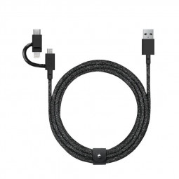 Native Union Belt Universal Cable (USB-C – Lighting/USB-C) 1.8m, cosmos