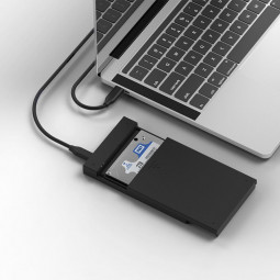 nBase EH-25PSU2B 2,5” External SATA USB2.0 Black