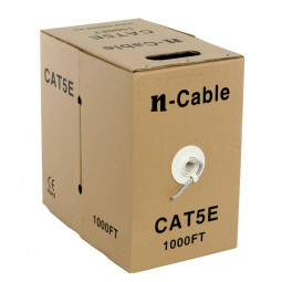 nBase UTP Cat5e kábel 305m CCA 24AWG