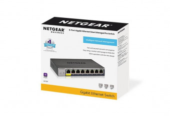 Netgear GS108T-300PES 8-Port Smart Managed Pro Switch