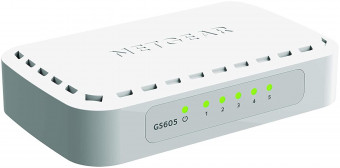 Netgear GS605-400PES 5-Port Unmanaged Switch