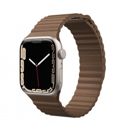 Next One Leather Loop for Apple Watch 42/44/45mm Brown